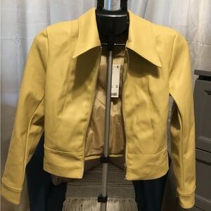 Silence + Noise Butter Leather Jacket
